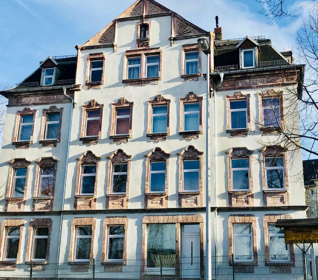 Pension Chevermeto Chemnitz Esterno foto